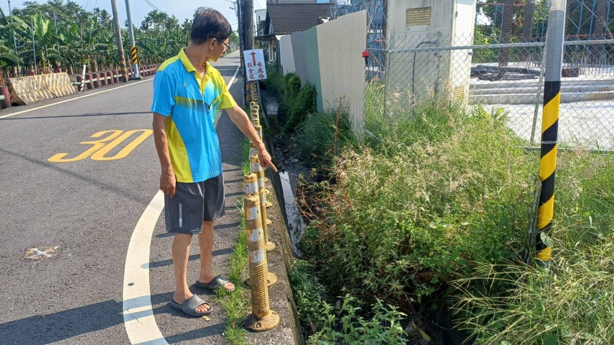 台灣好報- 旗山廣吉路水溝泥沙雜草淤積超過一年未清民眾怒批市府怠惰：「陳其邁是睡著了嗎？」, image size:1200x675