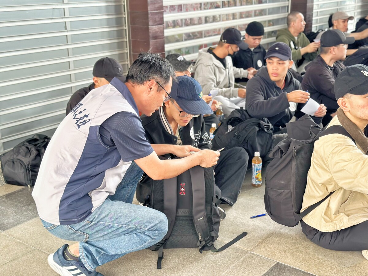 ▲陸軍247梯入營。