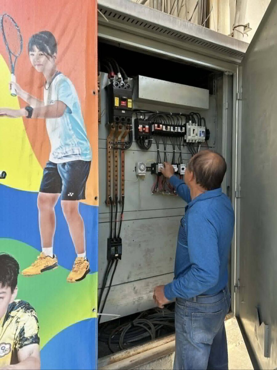 ▲永華體育園區於春節期間,加強消防、機電、保全及清潔等管理措施,確保園區整體運作順暢。