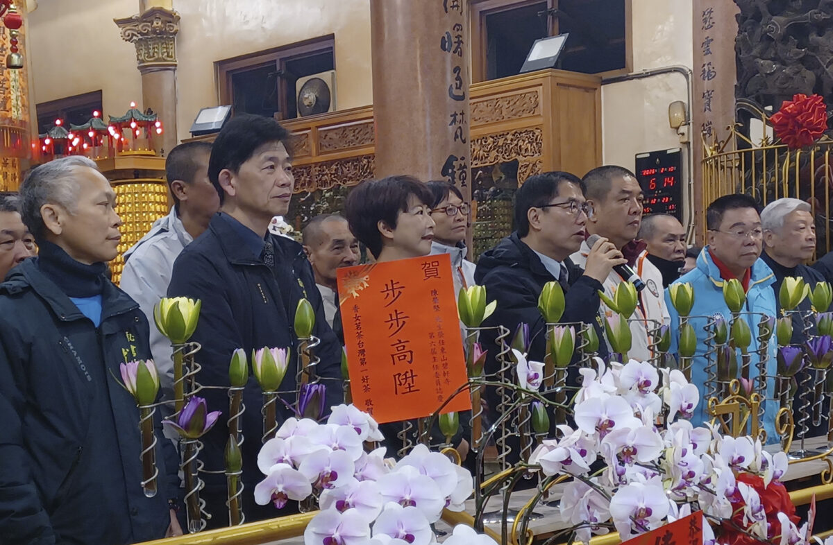 ▲市長黃偉哲親自到場參與送駕及回駕儀式,為市民祈福、為民俗撐腰,同時也彰顯本市對國家重要民俗的高度重視。