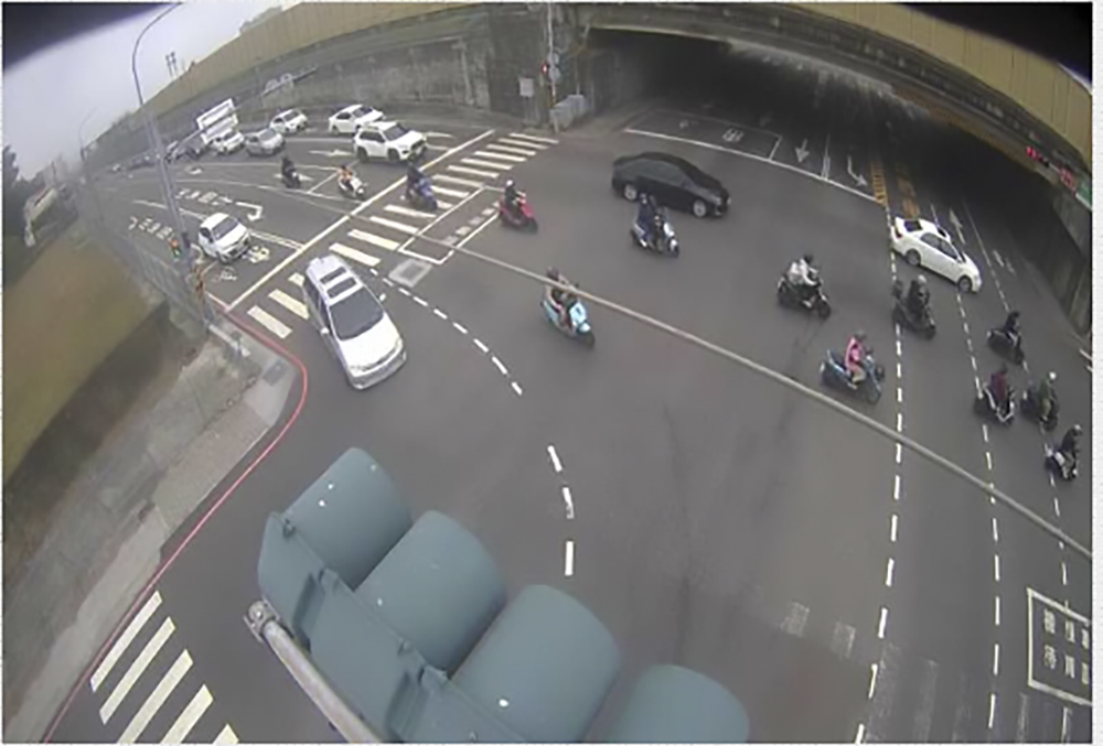 ▲永康區_復興路與高速二街口西桿(向東北)。