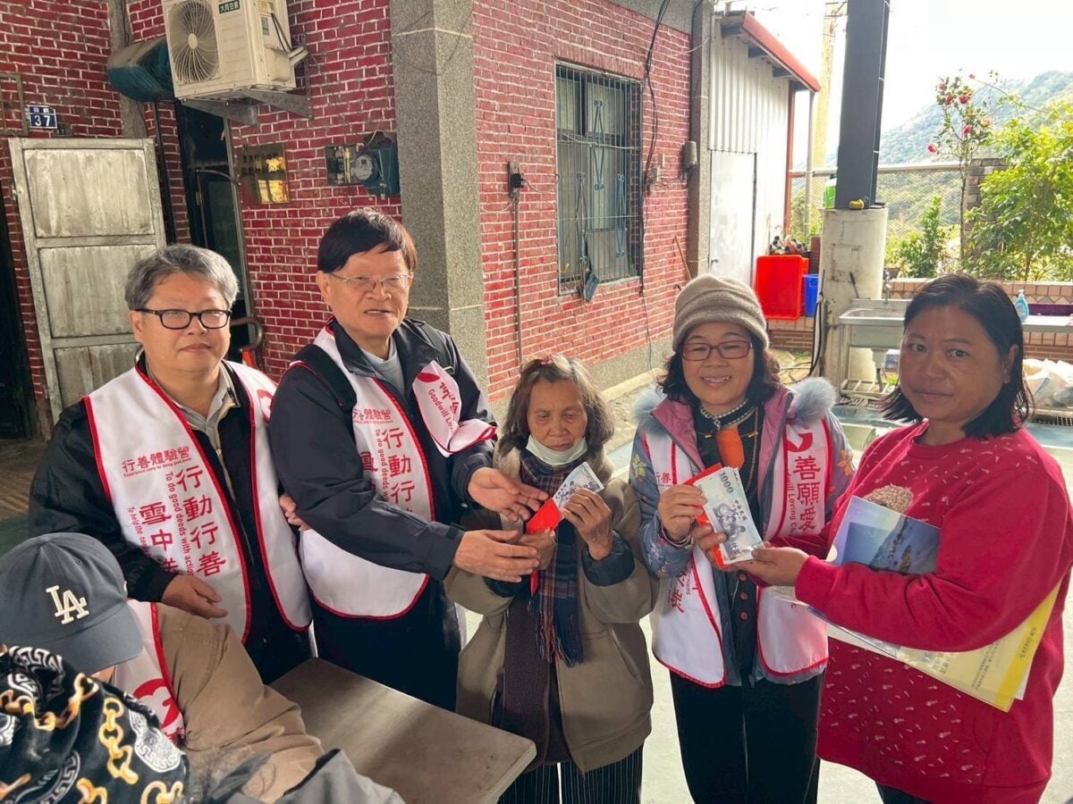 善願愛心協會花東弱勢關懷　毎戶收最高1萬5千元祝福金244戶弱勢受惠
