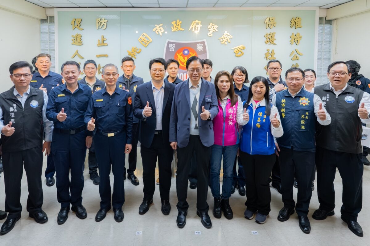 中壢警跨年佈線搗破幫派軍火庫　張善政：全力肅槍守護桃園治安