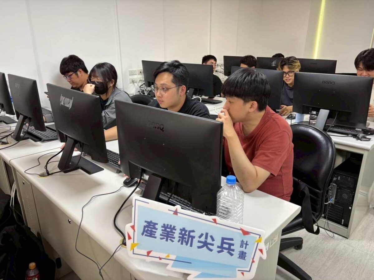 ▲產業新尖兵計畫開辦課程。
