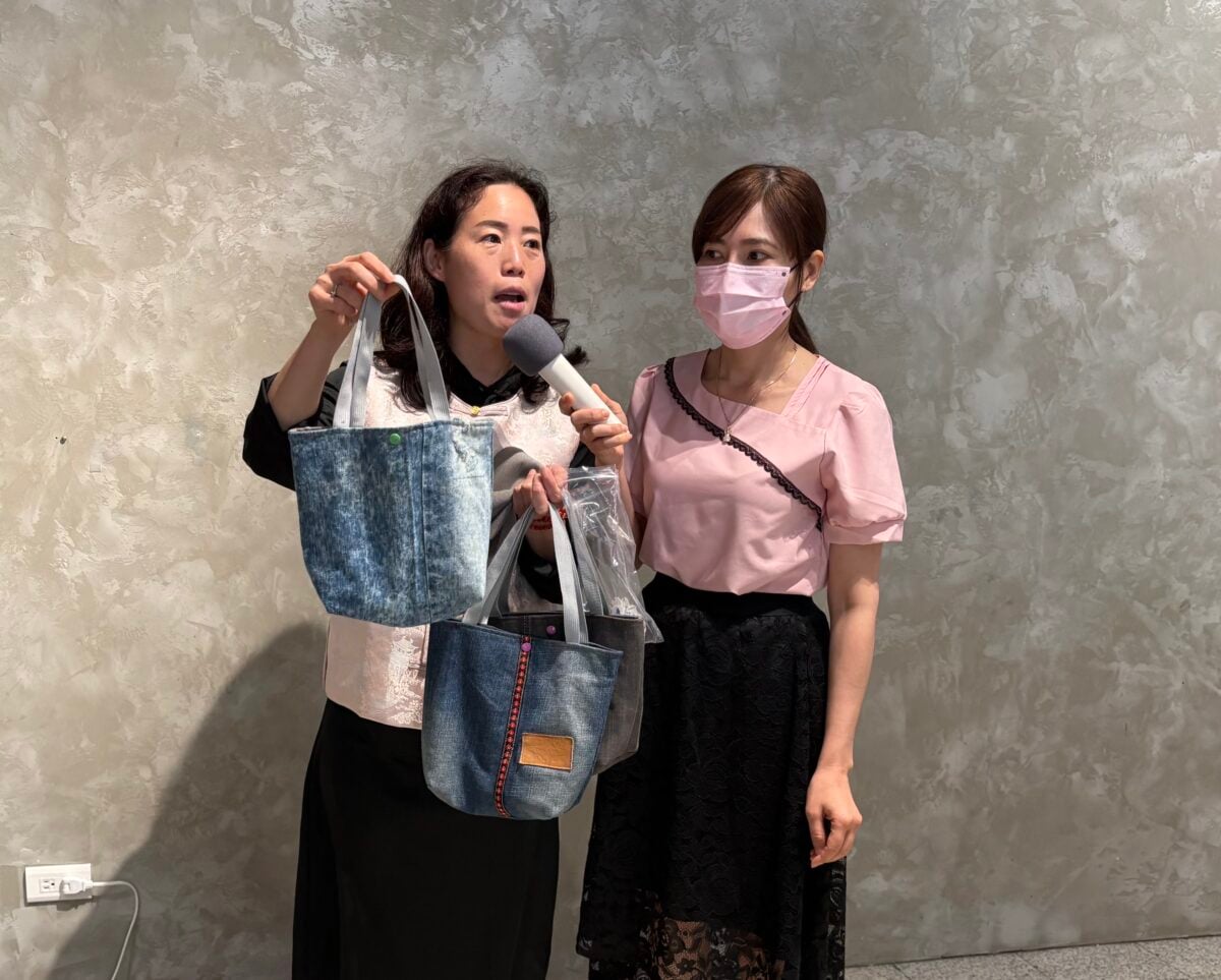 舊褲新布包　移民署嘉義市服務站邀新住民體驗環保創意