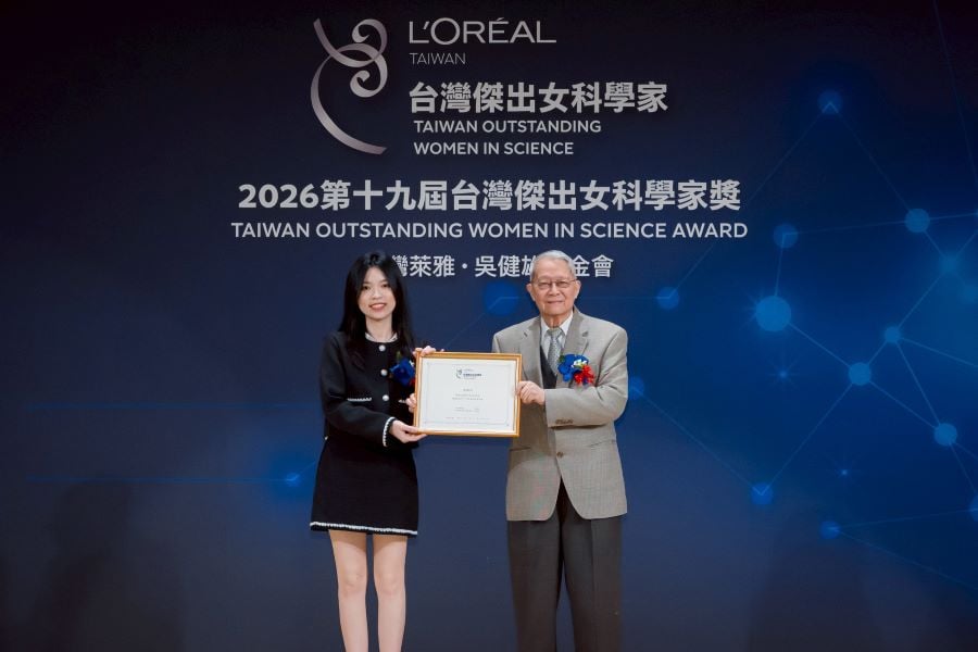 努力熱忱成就科研之路　中山大學陳叡怡獲台灣傑出女科學家獎學金