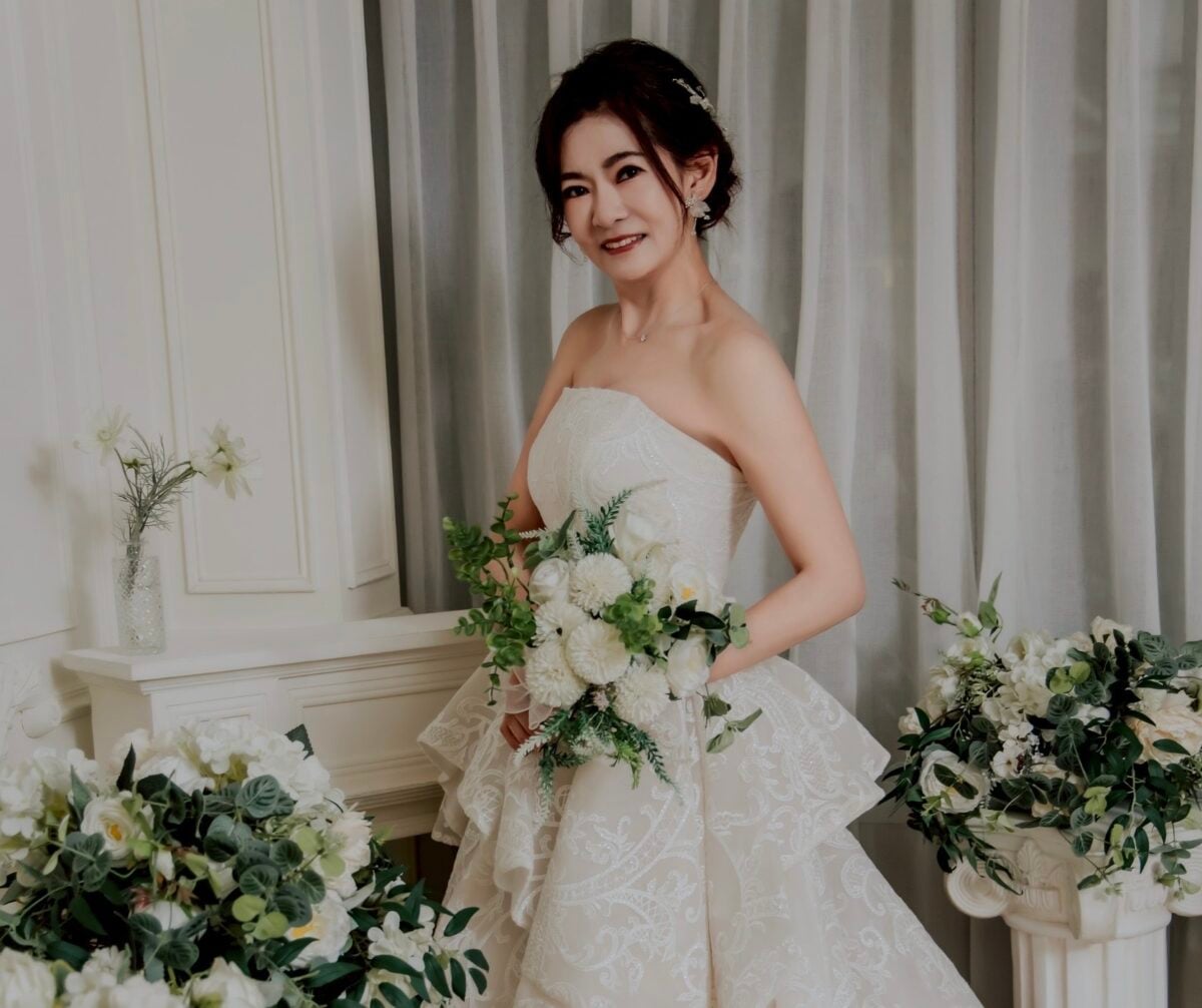 從城堡婚紗到千人宴客　財經主播劉盈盈婚宴打造「台灣美力」展示會