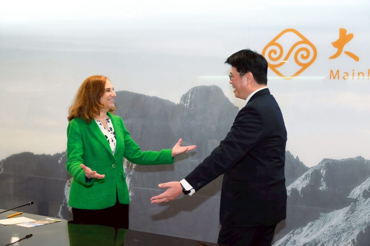 邱垂正接見德國馬歇爾基金會「台美歐政策計畫」訪團深度對話