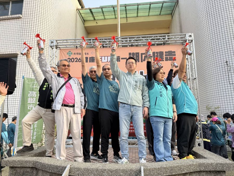 二行溪畔活力開走！秀傳攜手三院推社區健走　千人熱情響應