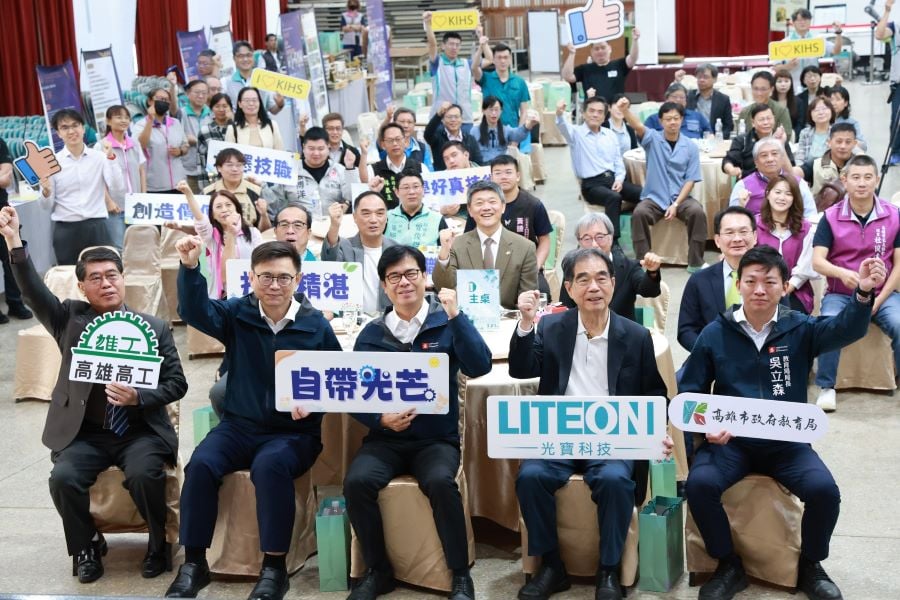 雄工「工業類技職教育宣導活動」陳其邁：深化技職產學合作  讓高雄學子成為產業升級關鍵力量