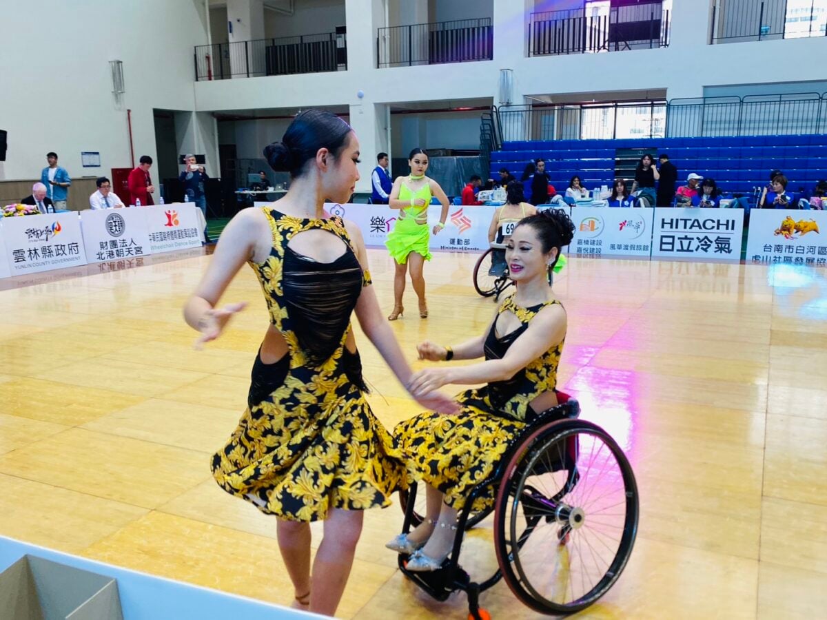 跨國選手齊聚北港　輪椅舞蹈賽選拔國手拚斯洛伐克出賽