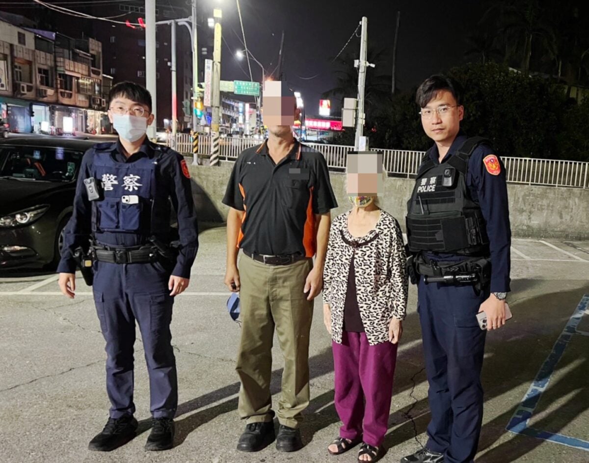 失智婦夜晚街頭徘徊　警方暖心安置助返家獲家屬感謝