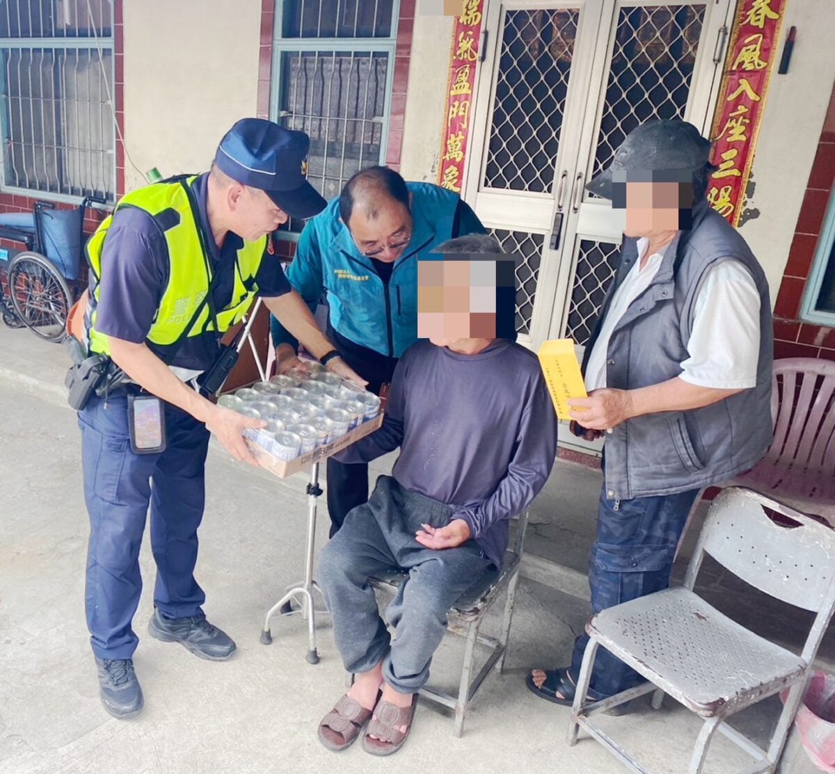 水林警勤區訪查發揮關懷力　成功媒合資源助病弱家庭