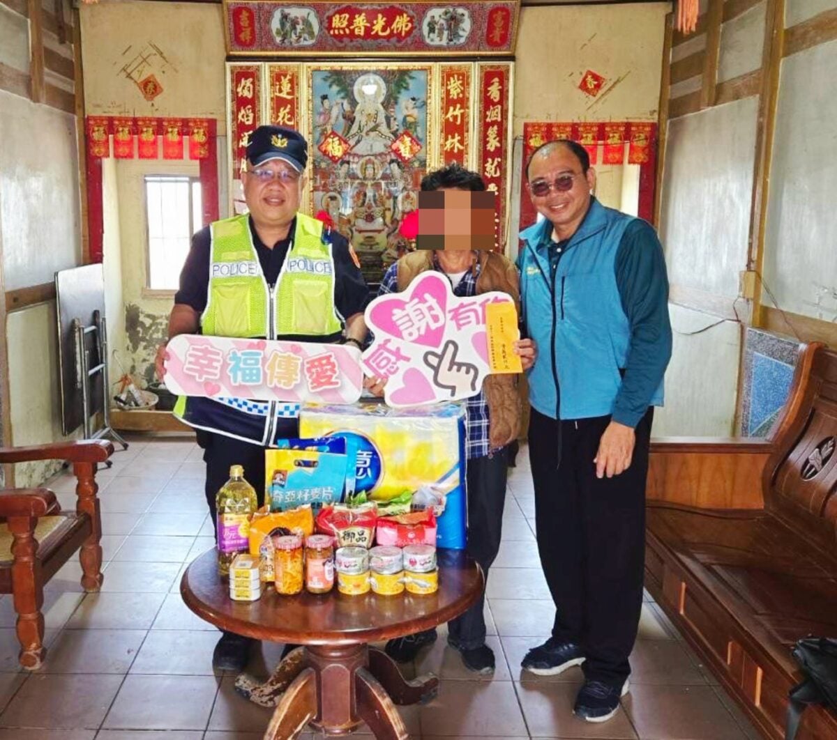 警察不只打擊犯罪　北港暖警主動關懷助弱勢重燃希望
