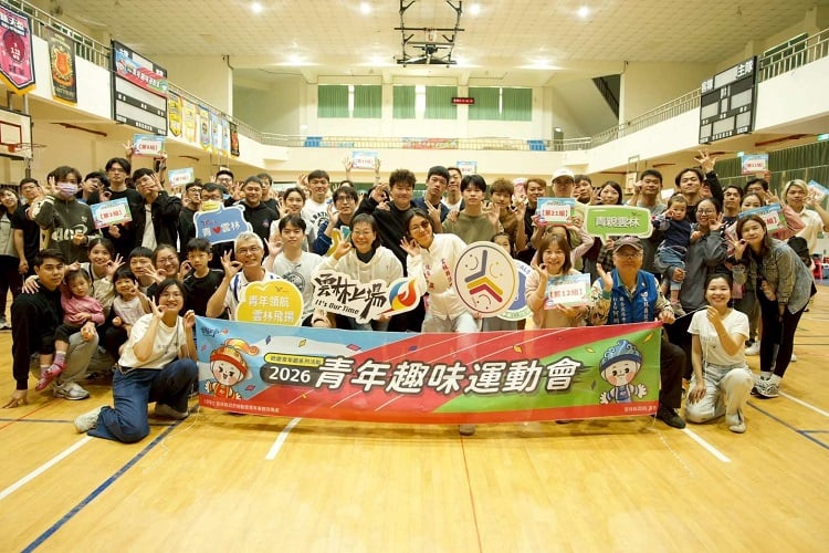 青年節馬力全開！雲林破百青年齊聚趣味競技大賽