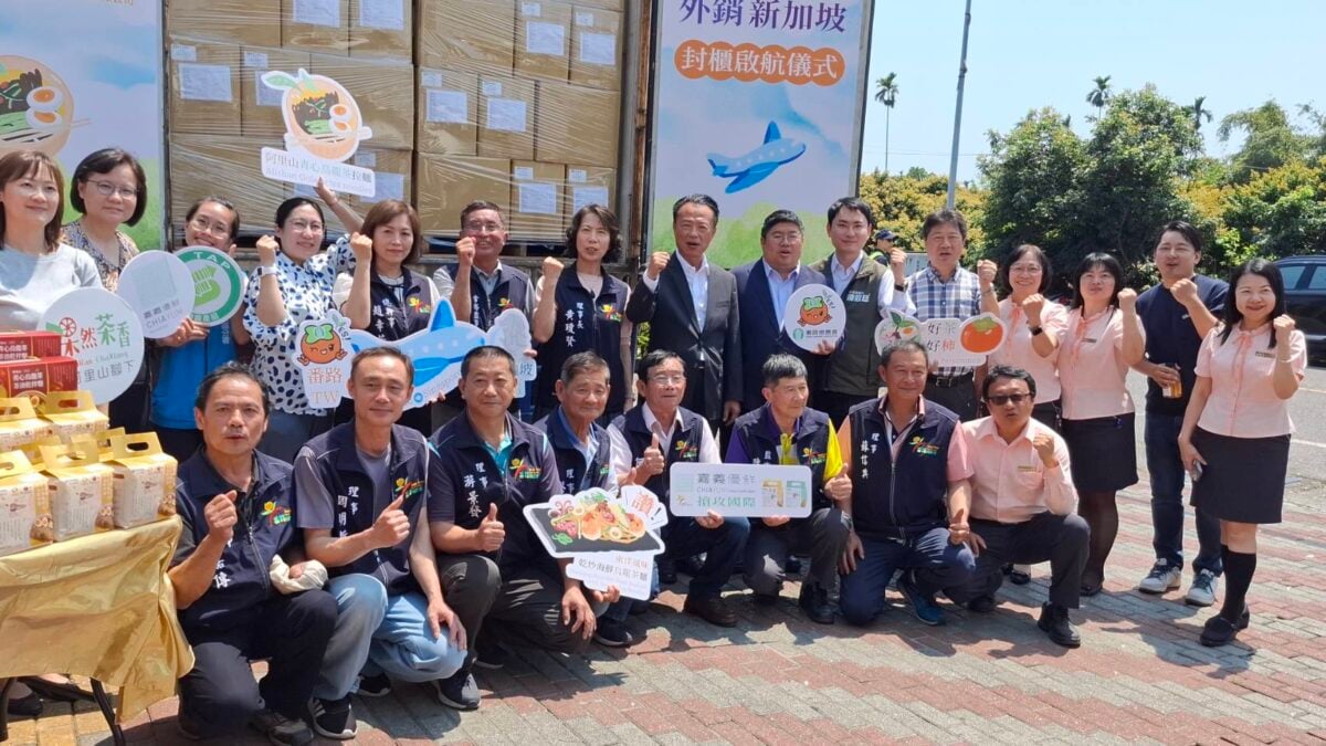 阿里山茶麵打開海外市場新契機　番路鄉農會x新加坡米其林餐廳瓊榮記躍上國際餐桌