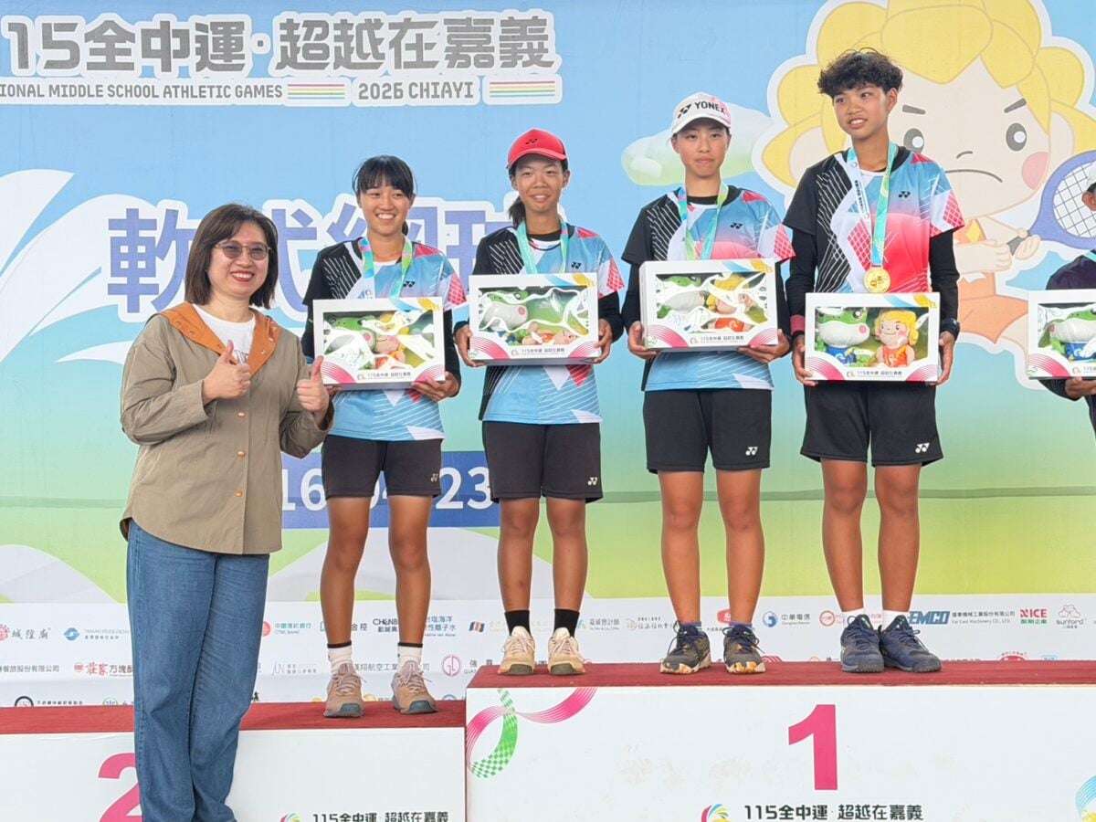 全中運臺南捷報再傳！游泳雙破大會紀錄　單日進帳27面獎牌