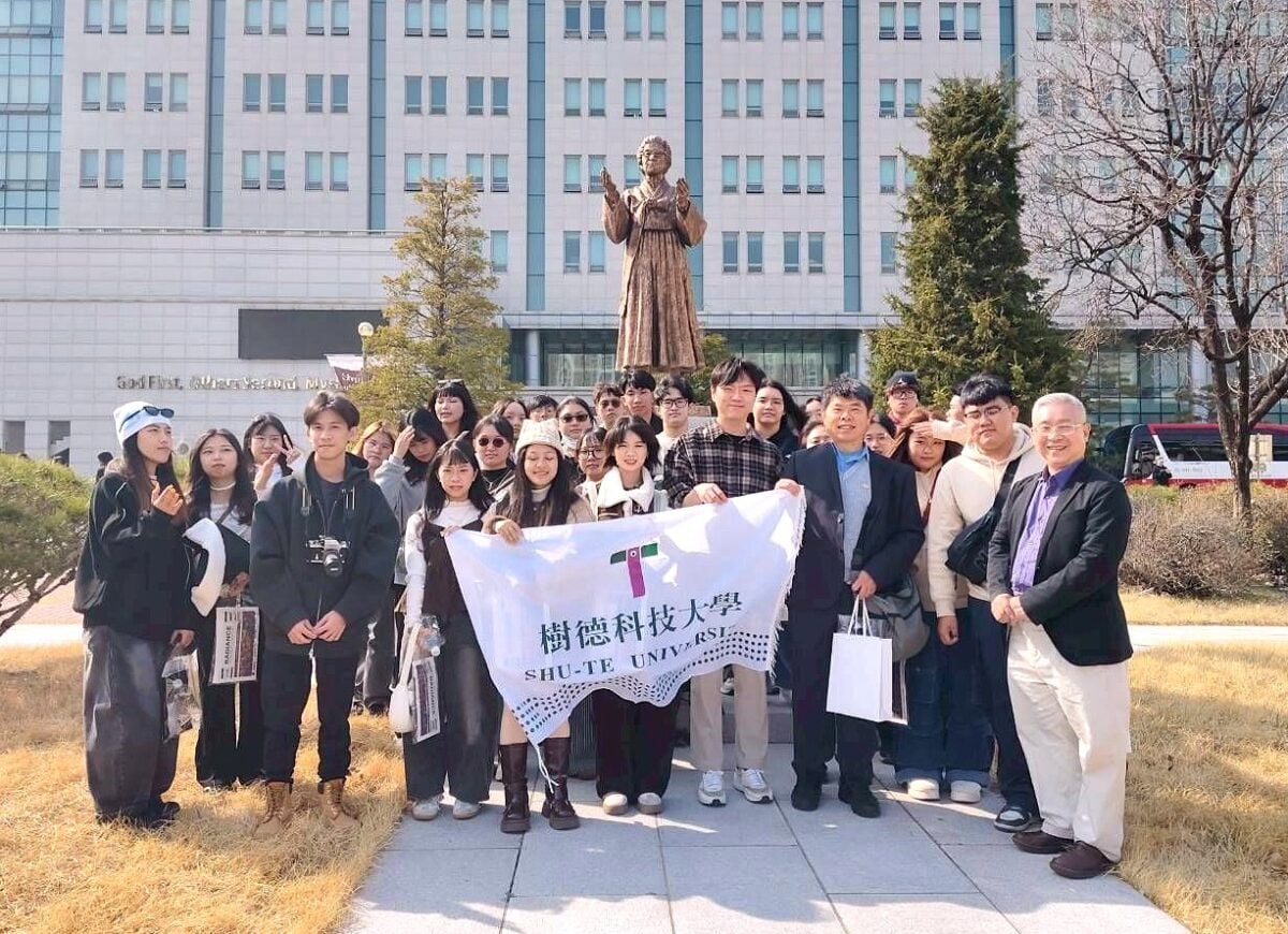 樹科大深耕國際力　赴韓設計見學鏈結產業培育即戰人才