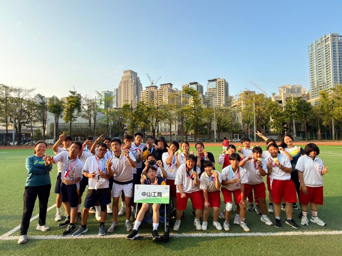 中山工商特奧足球大放異彩　勇奪男女雙金前進智利世界賽