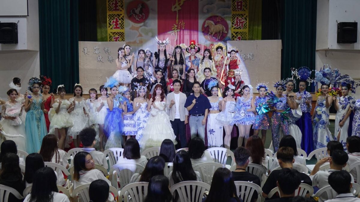 美到發光！中山工商成果展「光．藝境」走秀驚豔全場