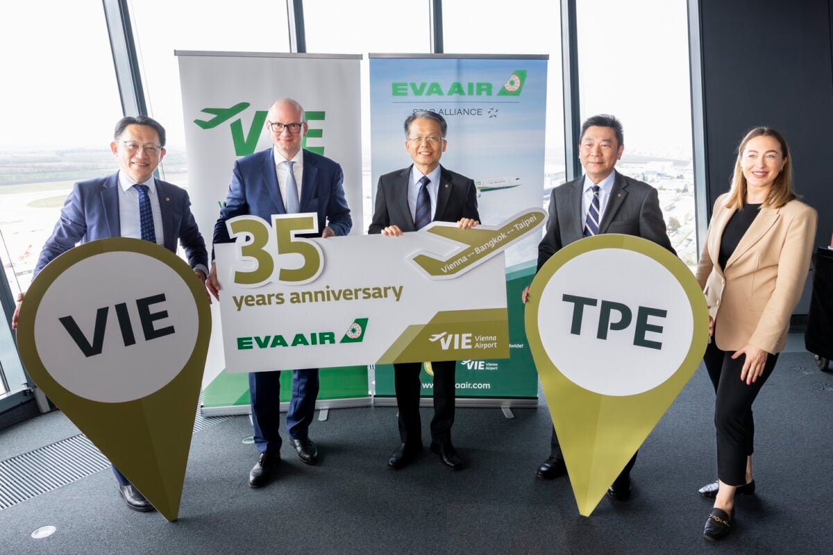 長榮航空飛越35年維也納航線　打造歐亞關鍵空中橋梁