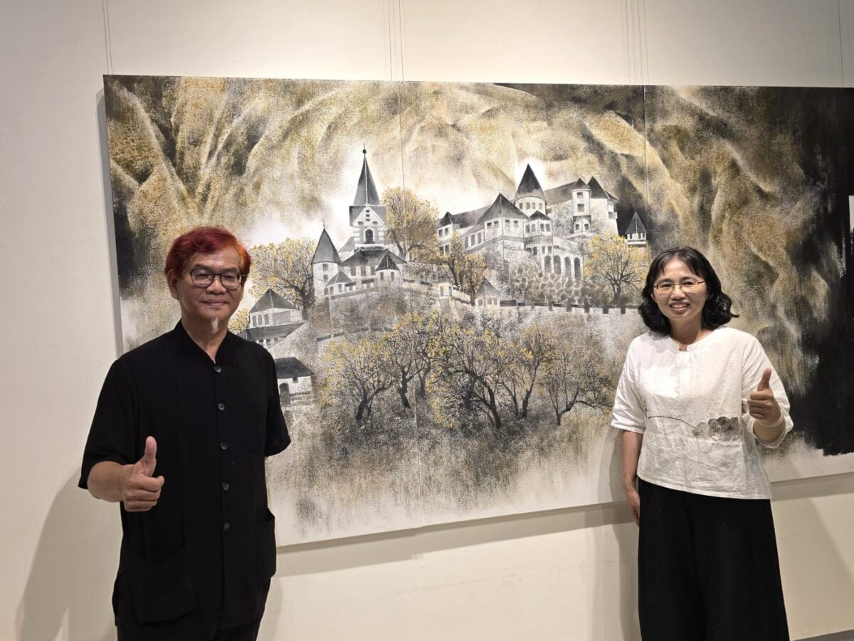 「旅歐觀想–2026莊連東彩墨創作展」彰化縣立美術館展出至5/3