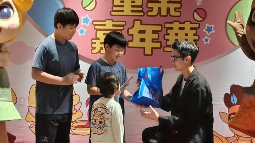 台灣版迪士尼歐樂沃築夢城堡喜迎百萬入園民眾　幸運兒全家三代獲「一年免費玩城堡」