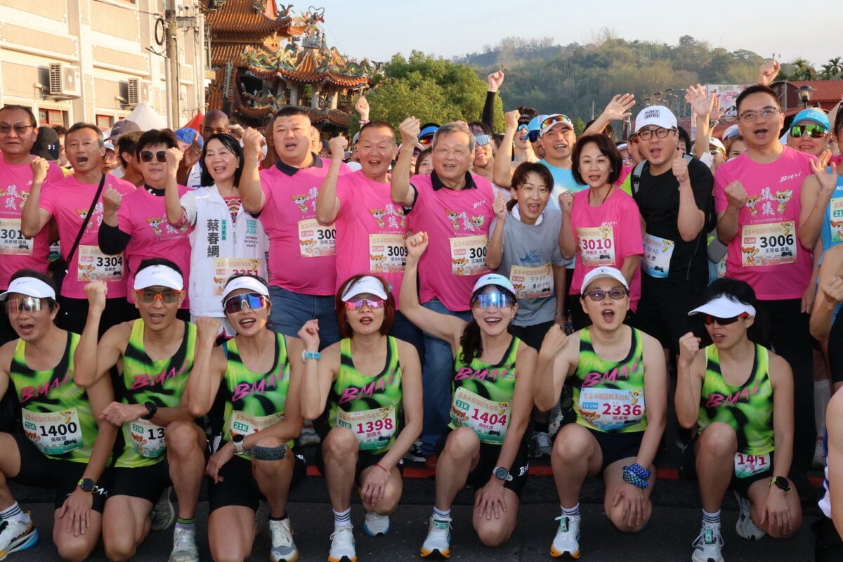 集集半程國際馬拉松開跑　多國選手齊聚飽覽小鎮風光