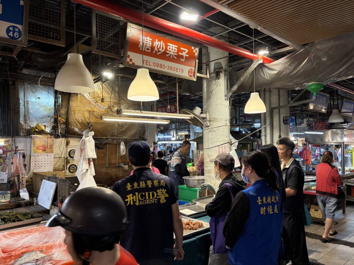 臺東民生物資維穩聯合稽查行動　清明連假持續穩定市場秩序