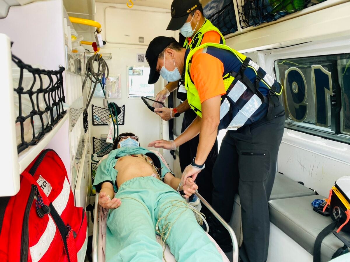北港醫院AI救護訓練升級　院前急救量能大躍進