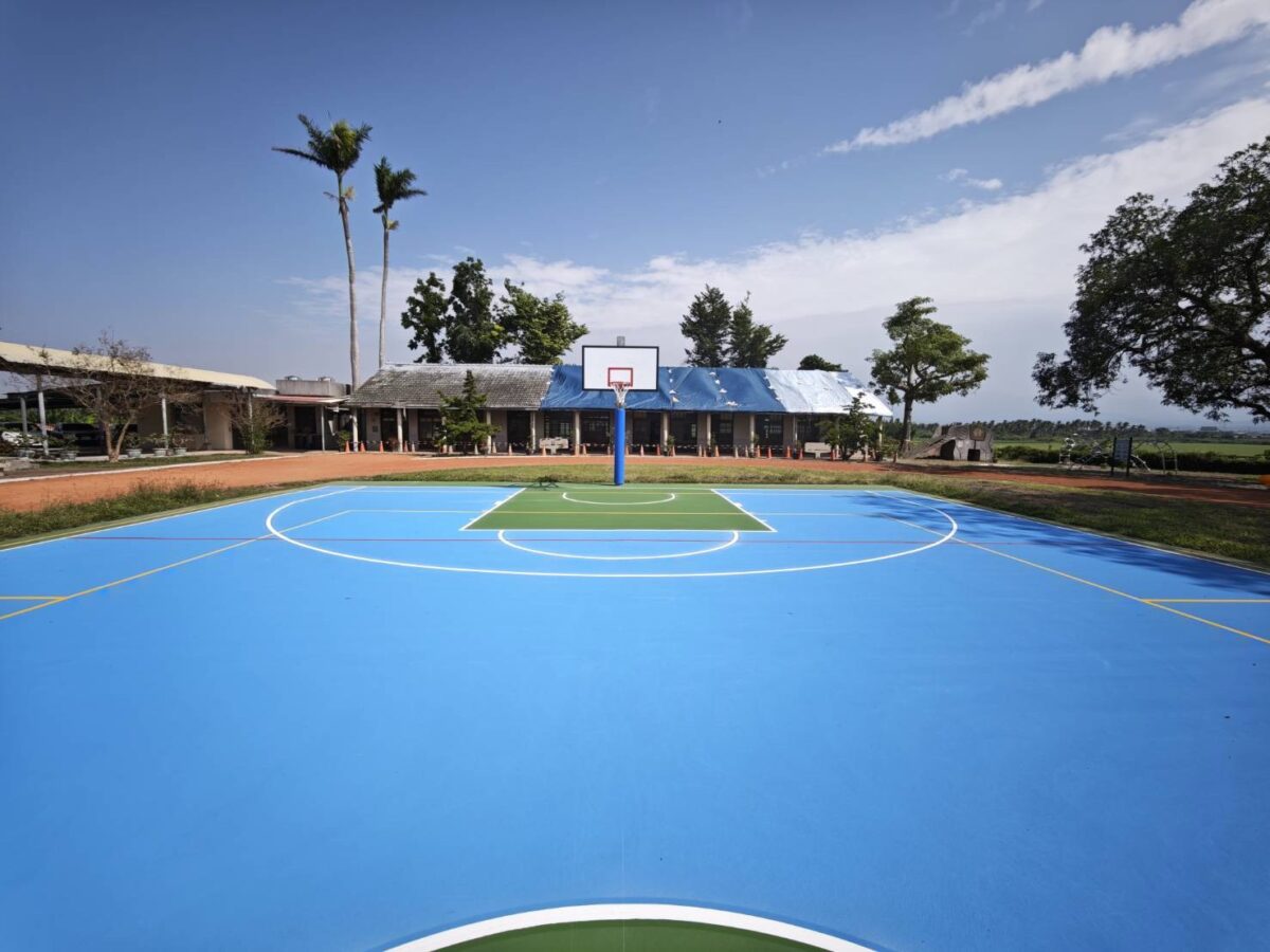 臺南樹人國小4合1球場耀眼登場　體育局挹注145萬打造校園運動美學