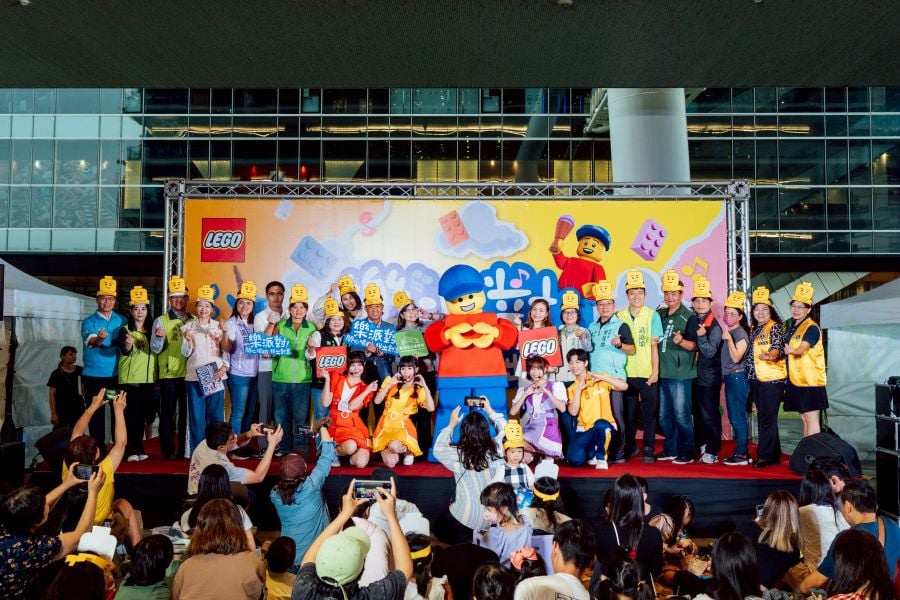 「樂派對！開心唱跳，拼出創意」嗨翻兒童節　高市圖X台灣樂高合作閱讀新計畫