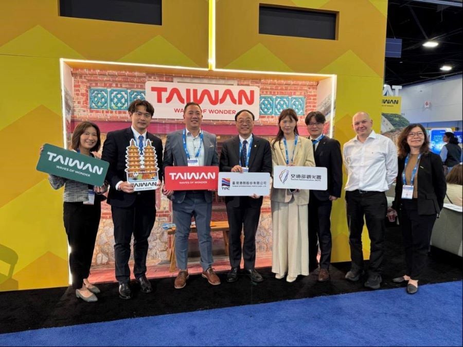 港務公司董事長周永暉率隊赴美傳捷報！國際郵輪加碼來臺-璽寶郵輪2028年環島布局六大港口