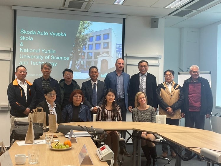 雲科大與捷克頂尖大學一拍即合　共繪國際合作藍圖