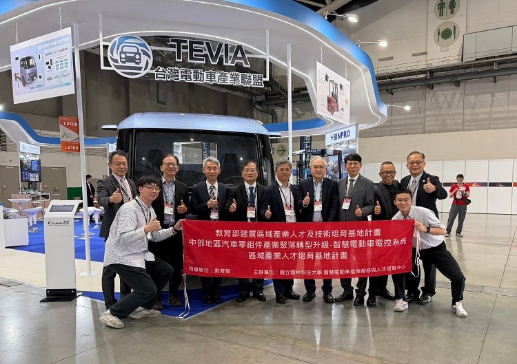 雲科大進軍2026台北車電展　展現智慧電動車人才培育與技術整合成果