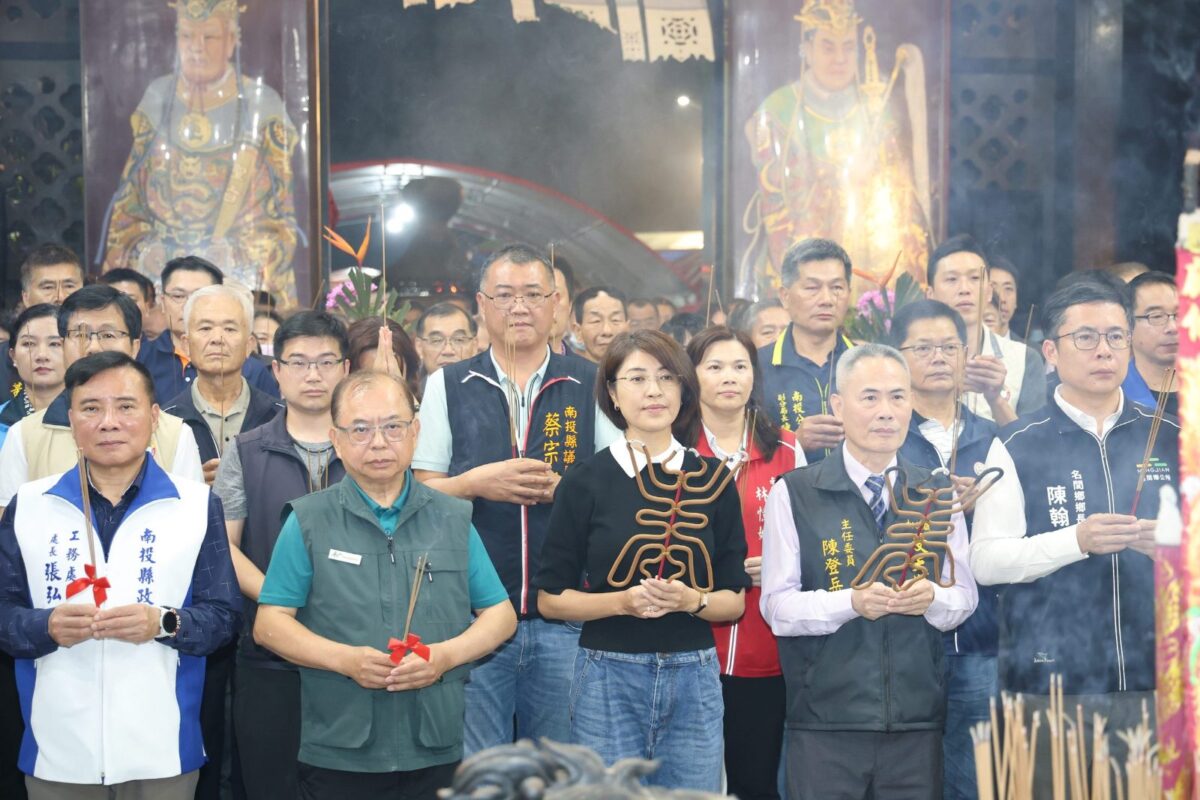 玄天上帝聖誕受天宮團拜大典許縣長主獻