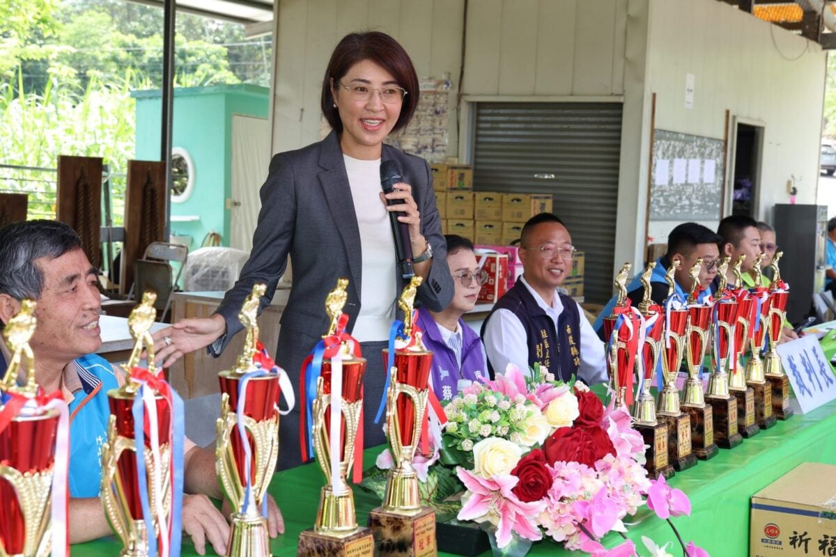 竹山青溪協會公益盃門球邀請賽以球會友