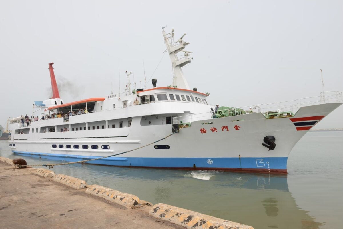 金門縣政府115年清明假期臺金專船　4月2日如期開航