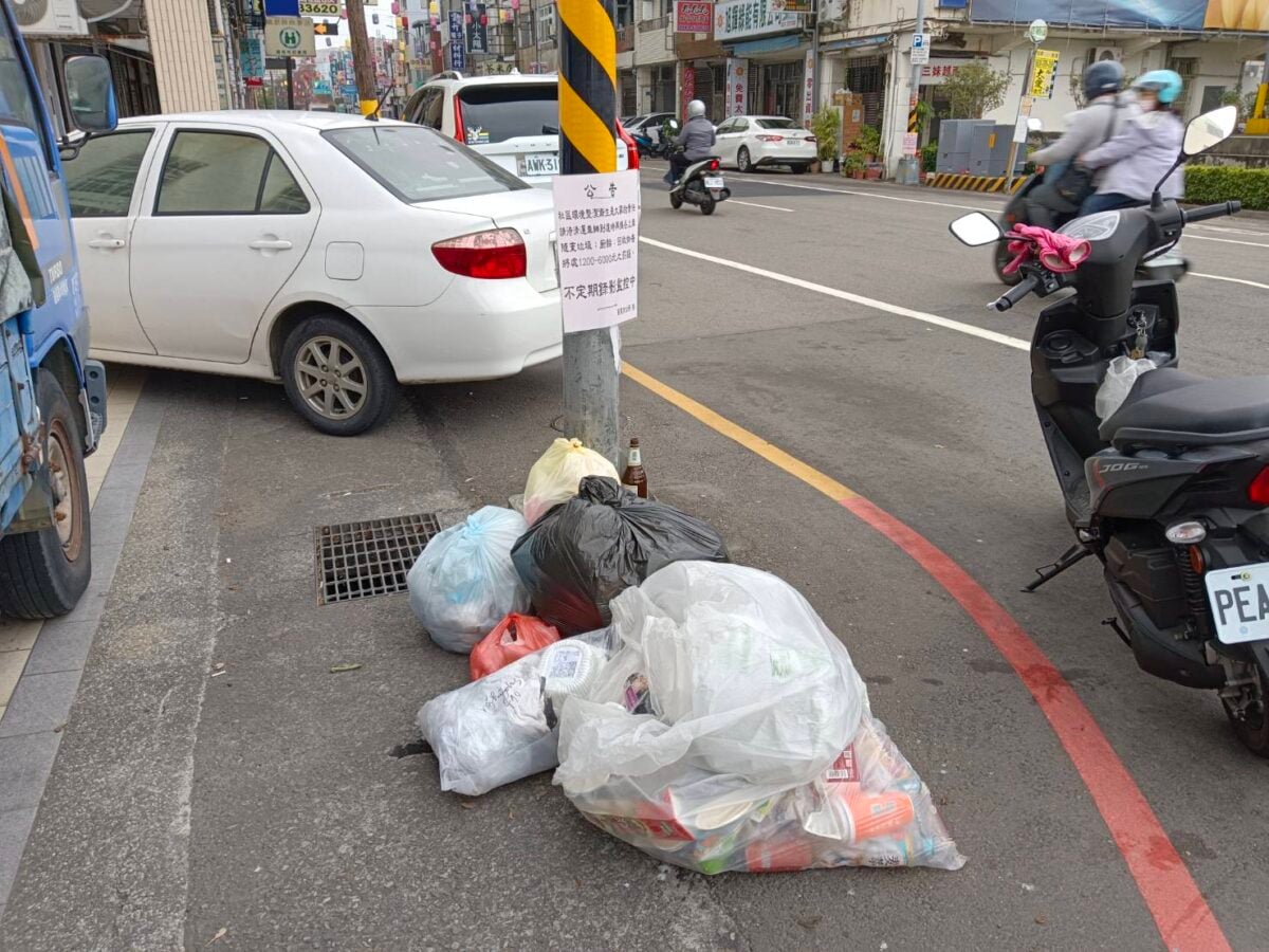 苗栗市公所遏止垃圾堆頭　增設移動式監視器加強取締