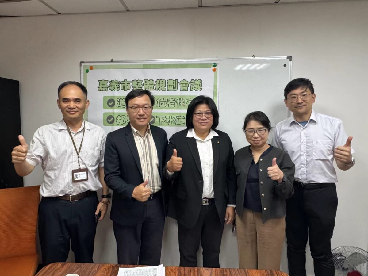 嘉市推動老宅延壽與排水改善提升宜居環境　立委王美惠爭取中央4億經費挹注