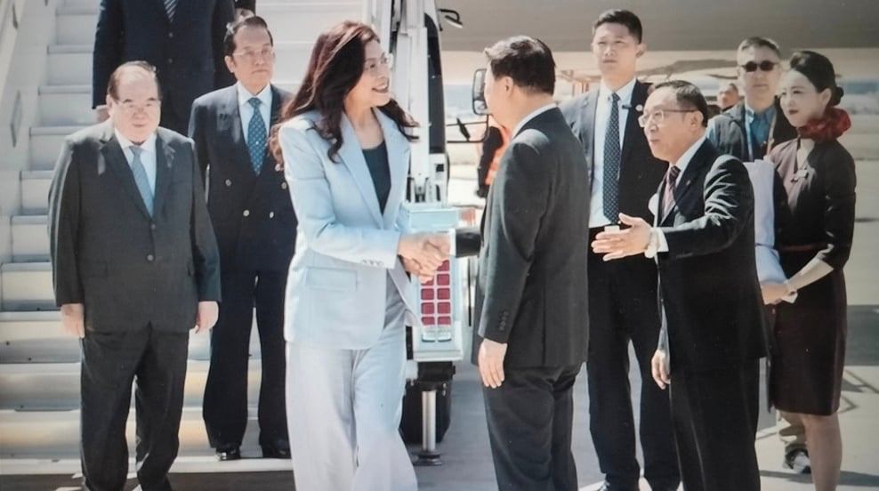 鄭麗文率團抵大陸與宋濤晚宴　強調此行意義重大希望為兩岸交流破冰