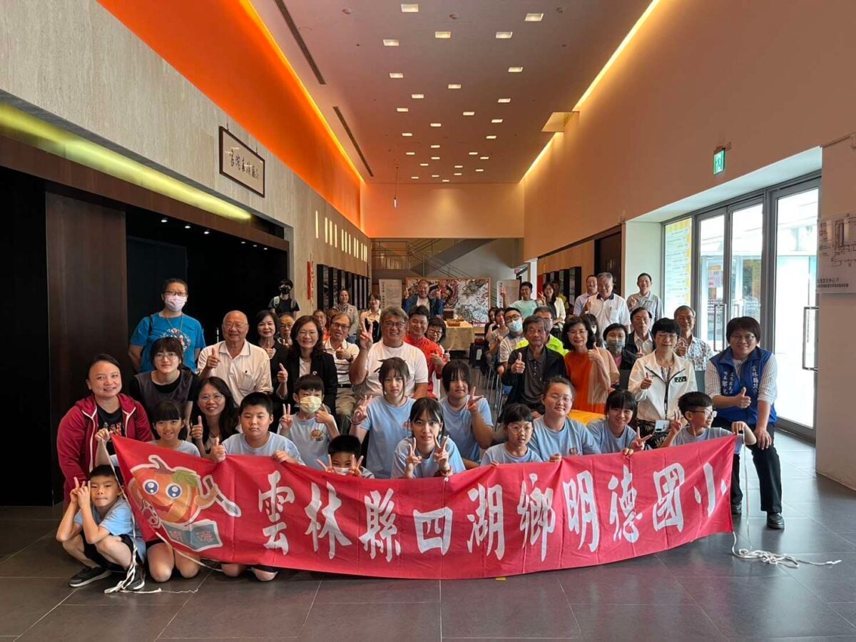 北港文化中心展童趣藝術　明德國小推海洋主題創作