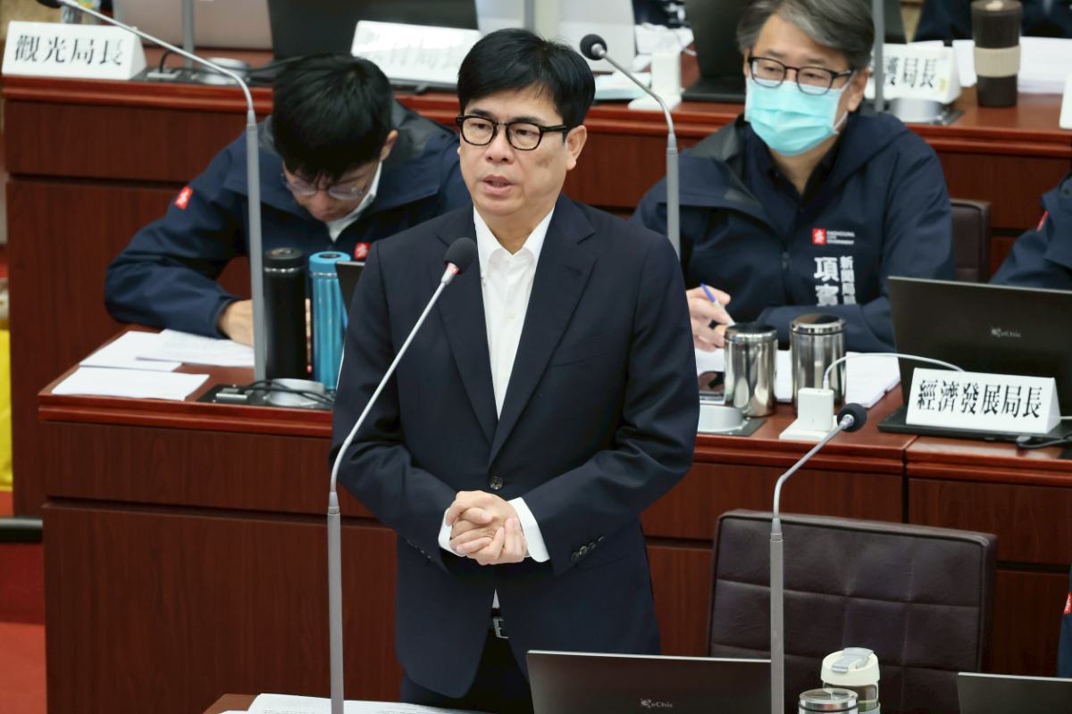 高雄軍工鏈拚升級　陳其邁籲朝野挺國防預算：也是高雄產業政策