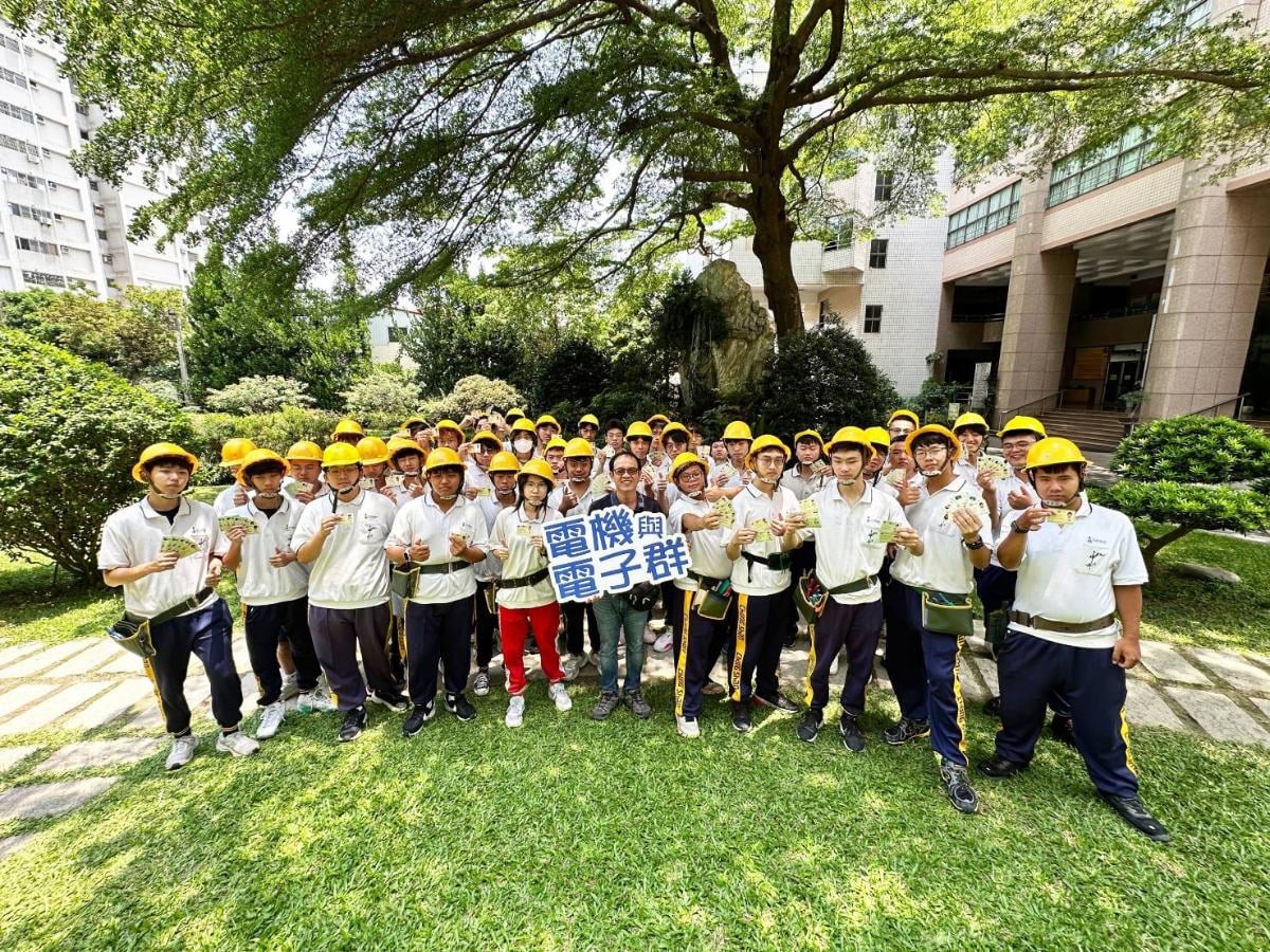 中山工商45人勇奪「甲種電匠」燙金證照　通過率九成創新高