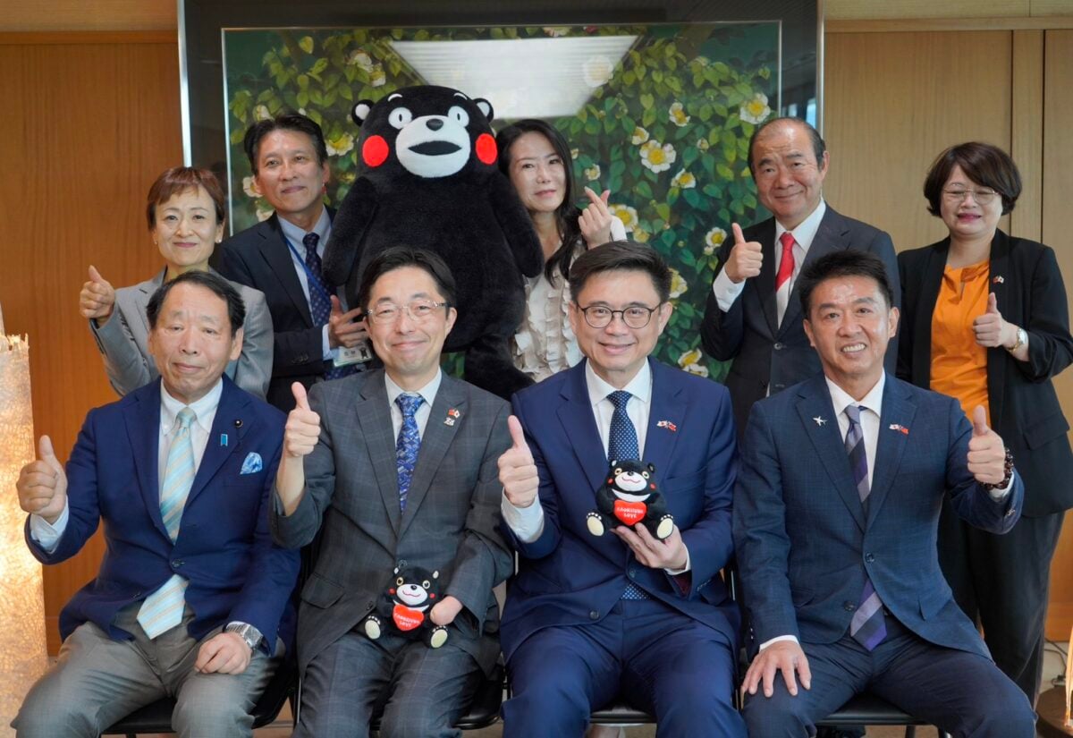 雙雄攜手台日共榮！賴瑞隆赴熊本談半導體合作　高雄直通日本科技核心圈