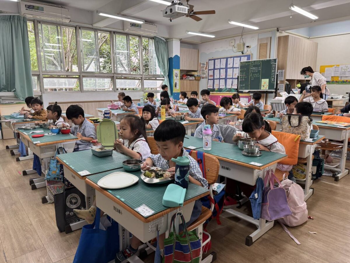▲營養午餐再升級。