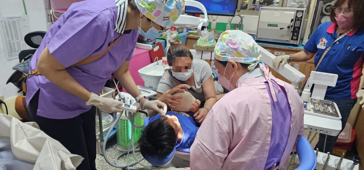 跨海守護笑容！牙醫團隊前進蘭嶼部落　為兒童提供口腔醫療到宅照