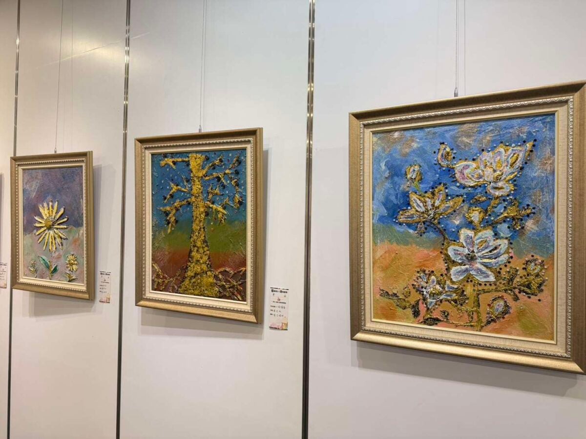 孩子用畫筆說故事　東光、鹿場國小聯展感動登場