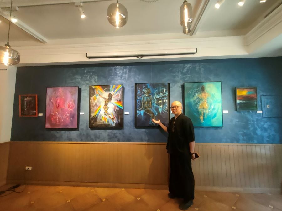 《浮光中的拉扯》王靖鋒個人創作展
