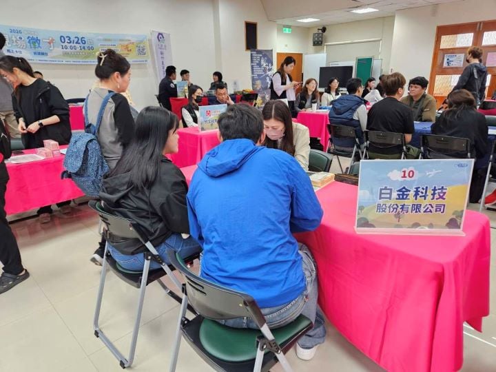 新竹地區5/22徵才活動　過半企業提供彈性工時、育兒友善環境